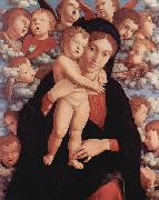 Maria mit Kind und Engeln, Andrea Mantegna